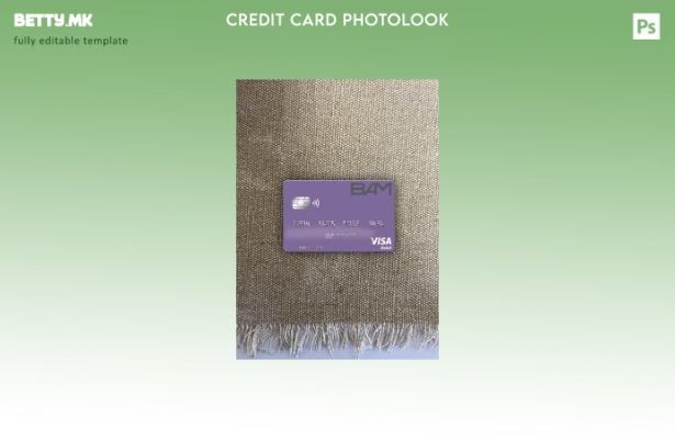 модерен стил Guatemala Banco Agromercantil виза дебитна картичка photolook предн